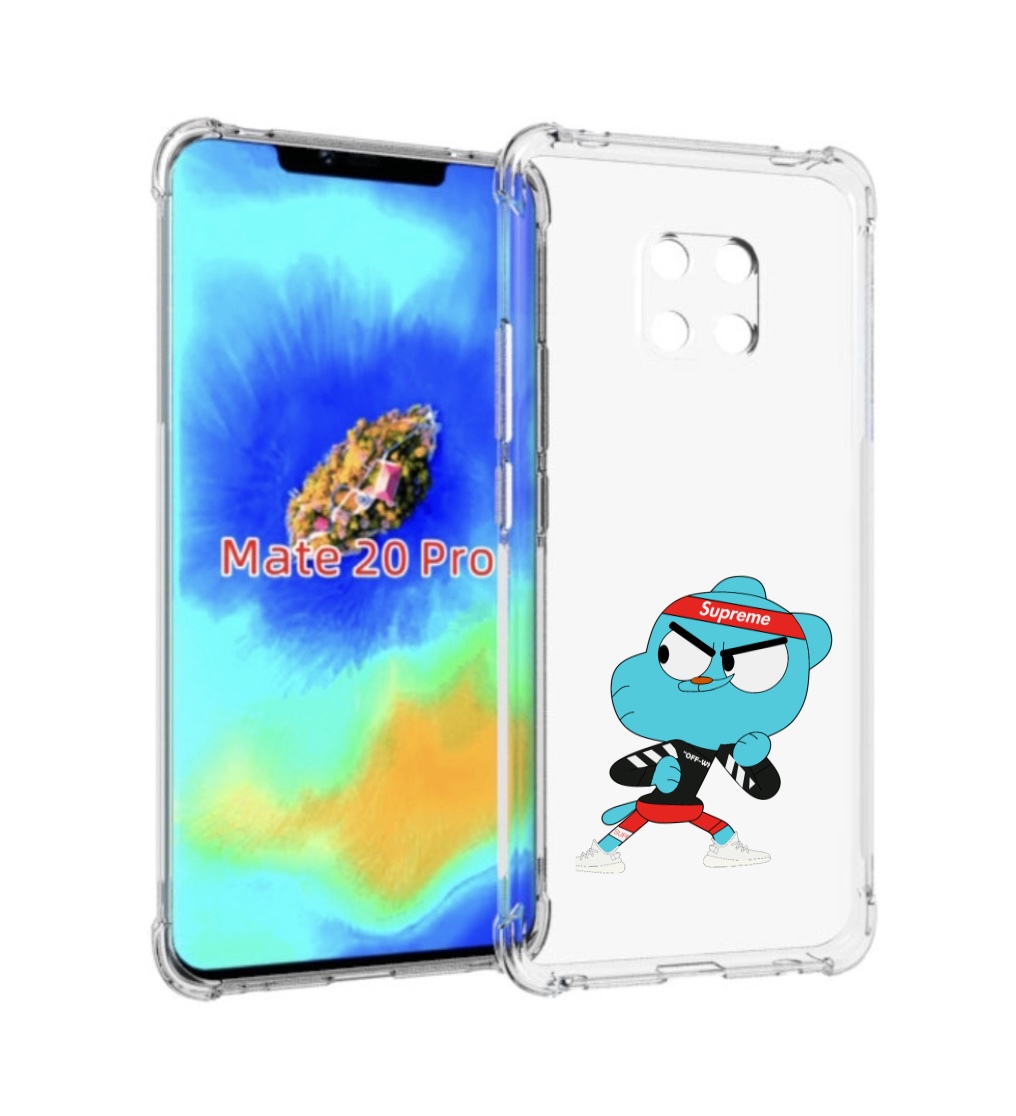 

Чехол MyPads Модный-Гамбол для Huawei Mate 20 Pro/Mate 20 RS 6.39, Прозрачный, Tocco