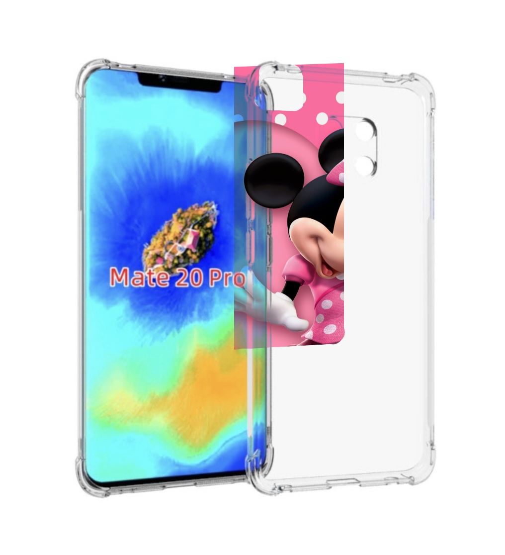 

Чехол MyPads Минни-Маус-в-сердце женский для Huawei Mate 20 Pro/Mate 20 RS 6.39, Прозрачный, Tocco