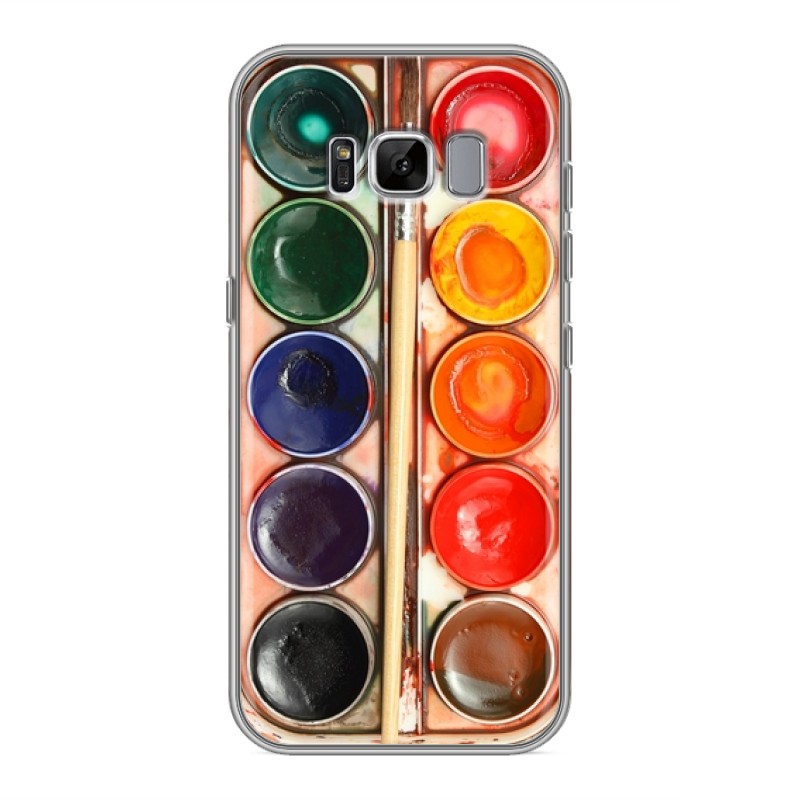 фото Чехол для samsung galaxy s8 (g950) с рисунком и защитой камеры 100gadgets