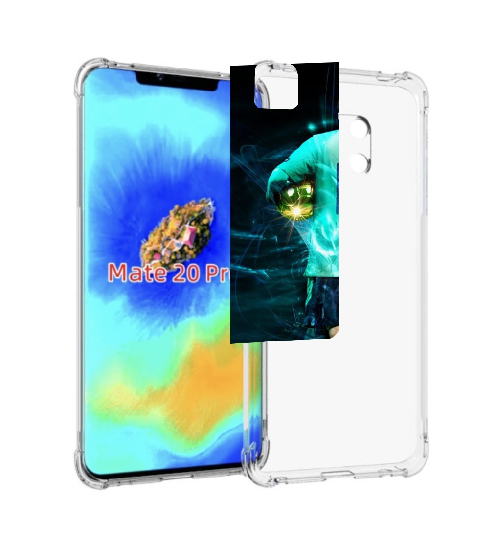 

Чехол MyPads Месси мужской для Huawei Mate 20 Pro/Mate 20 RS 6.39, Прозрачный, Tocco