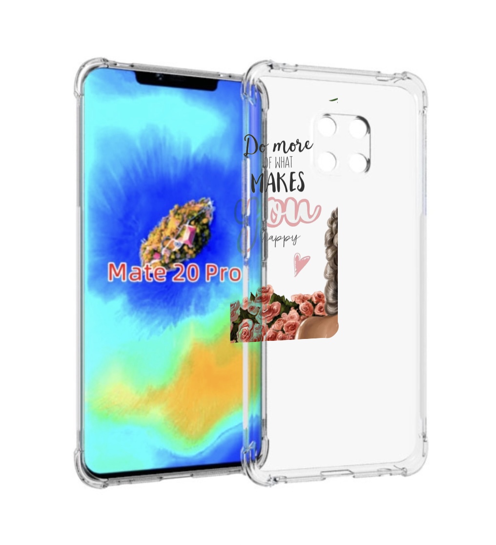 

Чехол MyPads Мелочи-делают-тебя-счастливой для Huawei Mate 20 Pro/Mate 20 RS 6.39, Прозрачный, Tocco