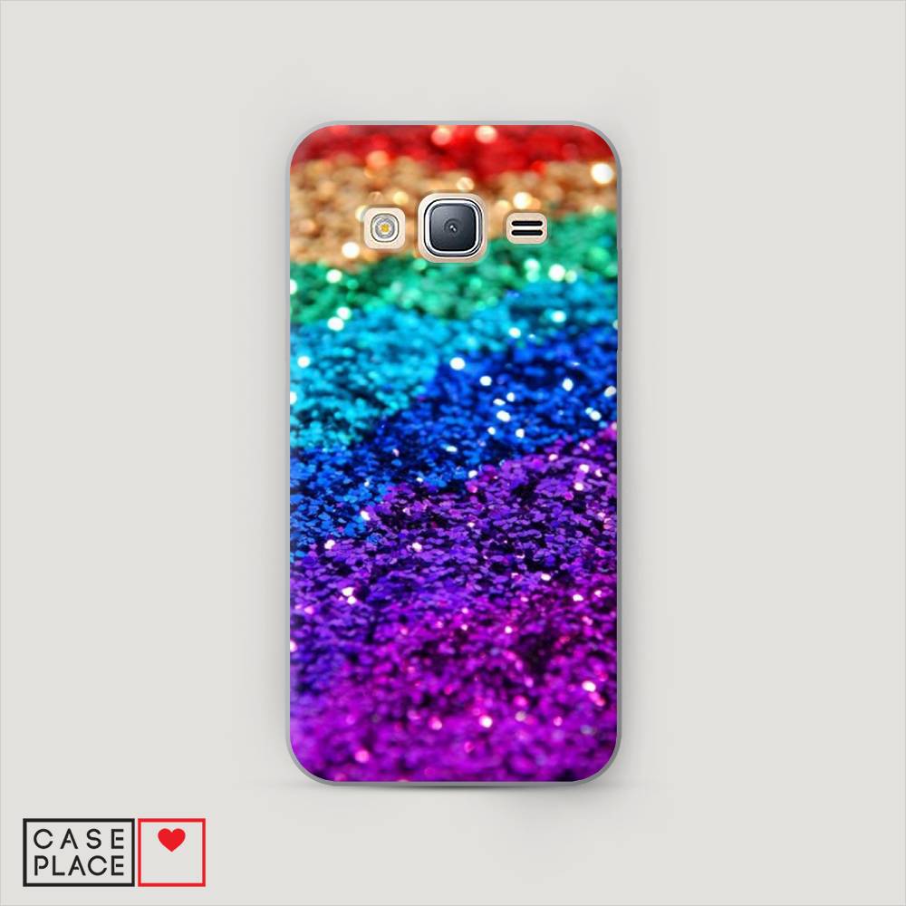 

Чехол Awog "Блестящая радуга рисунок" для Samsung Galaxy J5