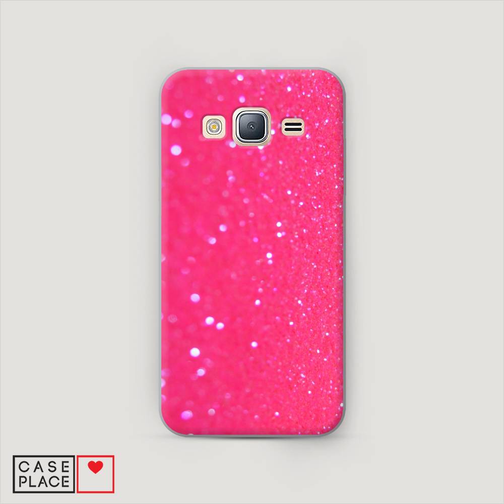 

Чехол Awog "Малиновые блестки рисунок" для Samsung Galaxy J5