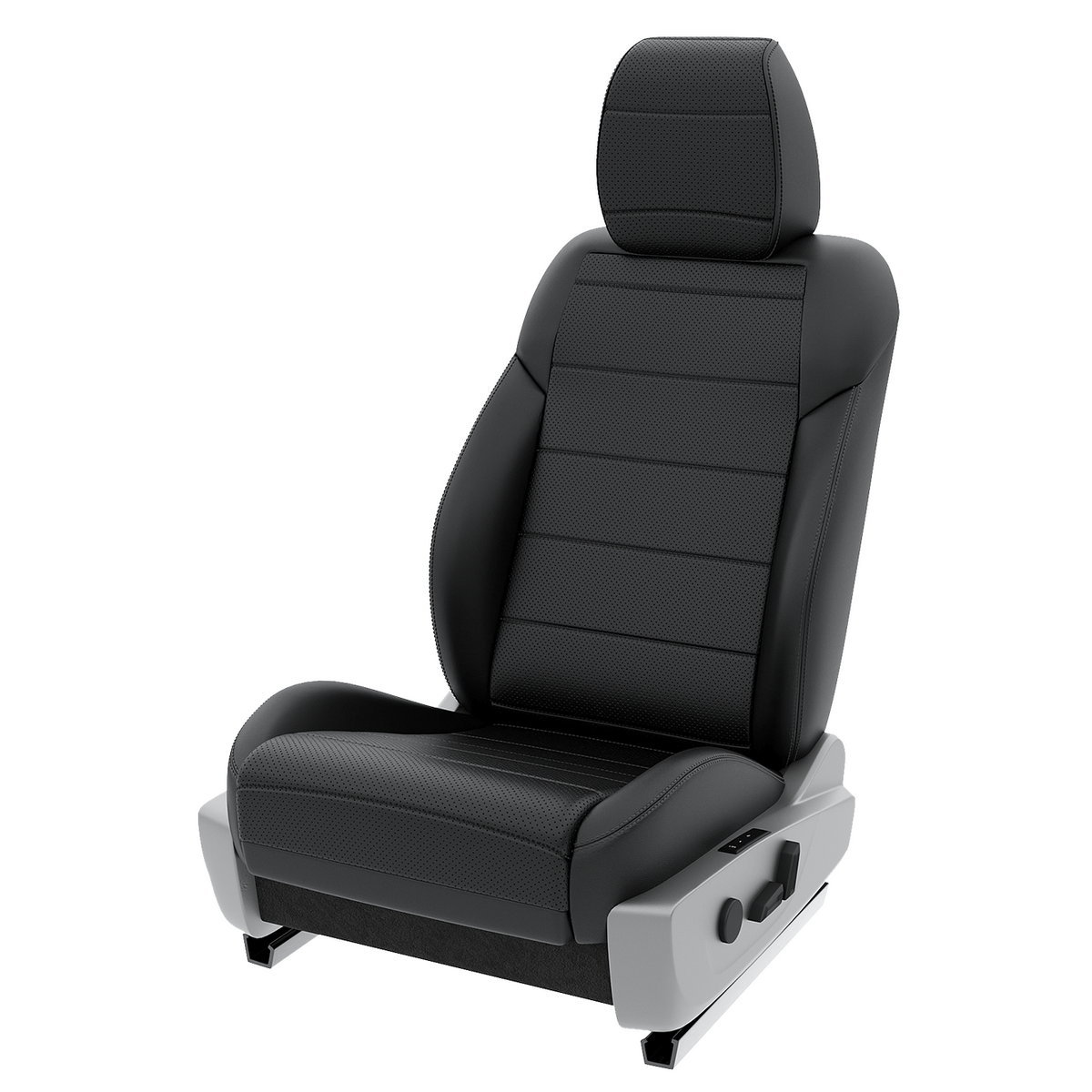 

Чехлы на сиденья Automobiler для Renault Logan 2 2012-2022 A-A-1373F2S361 Экокожа Черный, A-A-1373