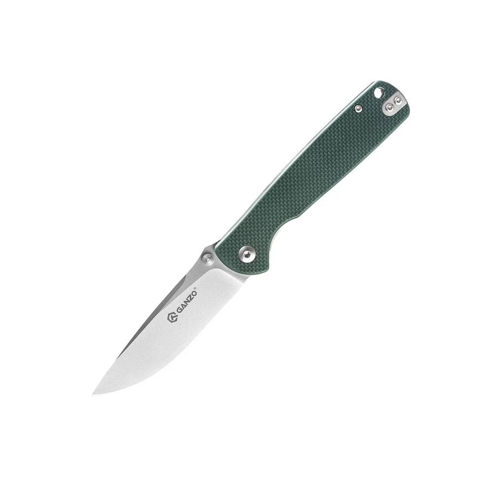 

Нож складной туристический Ganzo G6805-GB зеленый, G6805