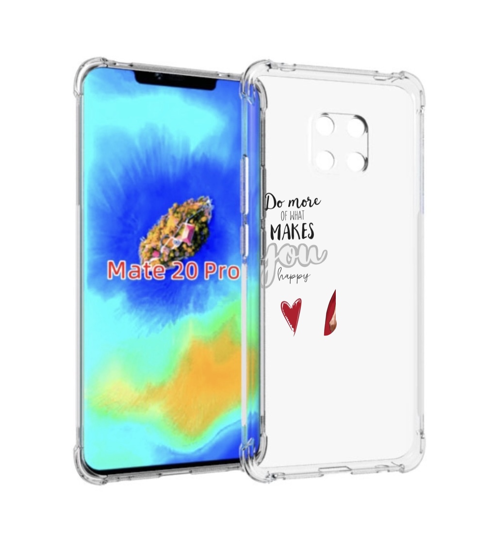 

Чехол MyPads Маленькие-радости женский для Huawei Mate 20 Pro/Mate 20 RS 6.39, Прозрачный, Tocco