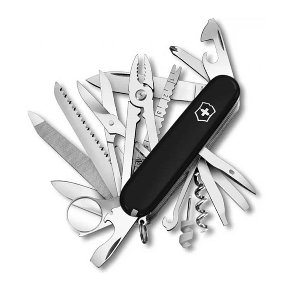 

Нож перочинный Victorinox SwissChamp (1.6795.3) 91мм 33функций черный, SwissChamp