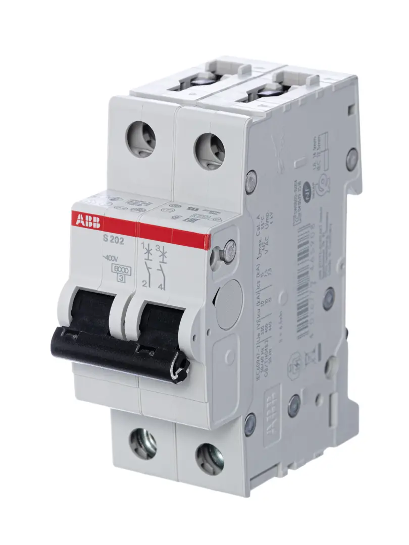 

Автоматический выключатель ABB S202 1P N C25 А 6 кА 2CDS252001R0254