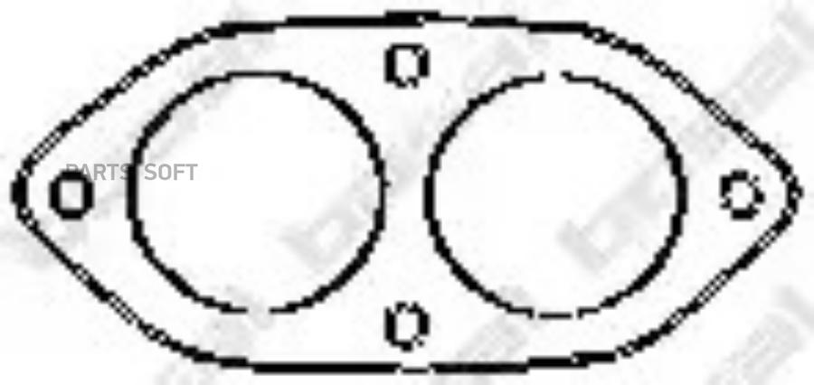 Прокладка Bosal-Oris 256805