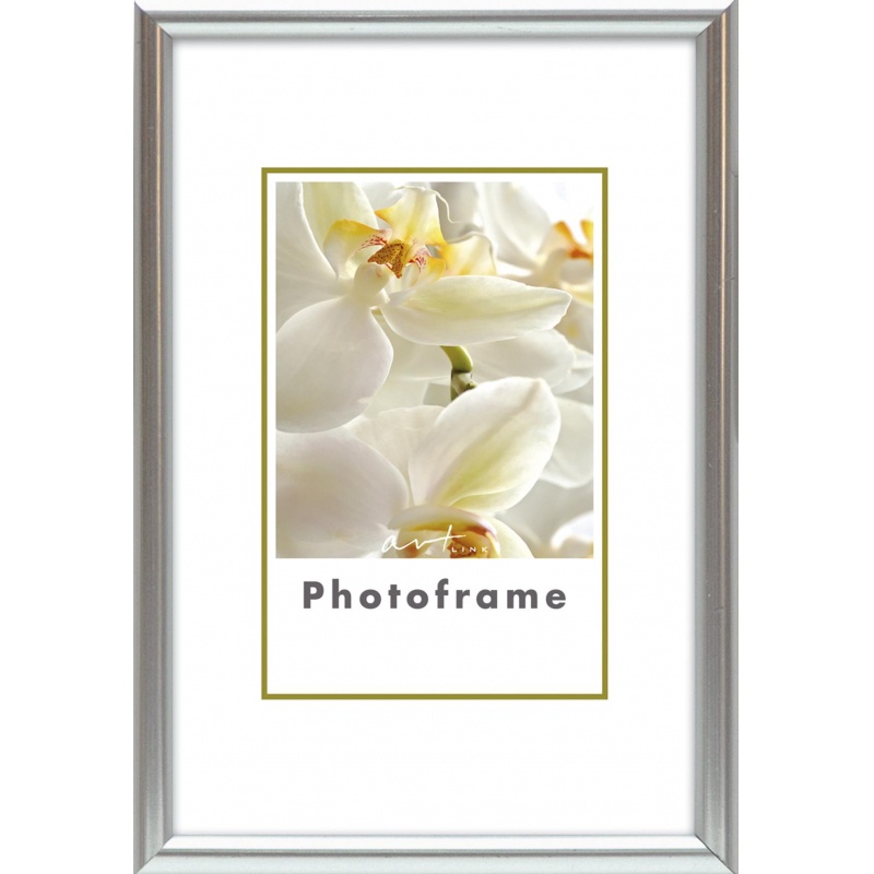 фото Фоторамка комус decoline silver, 21x29,7 см