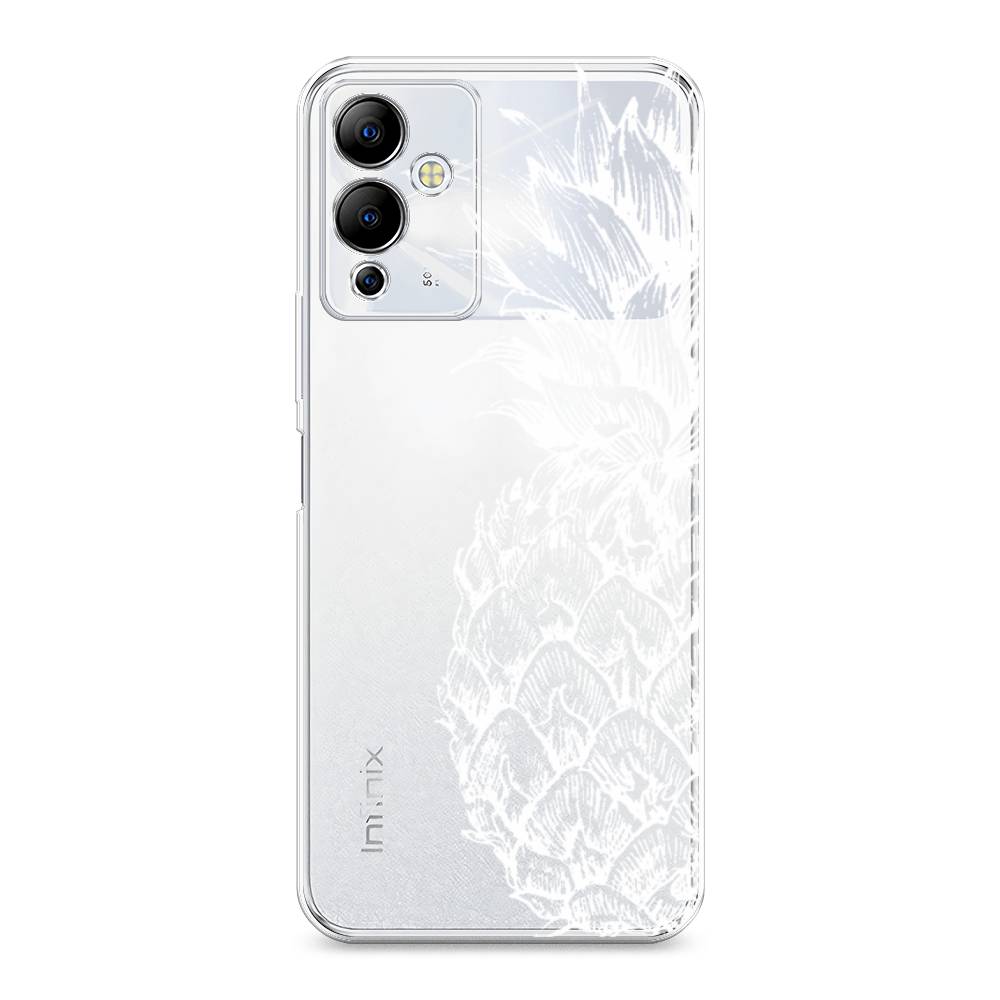 

Чехол Awog на Infinix Note 12i "Ананас графика белая", 3102050-10