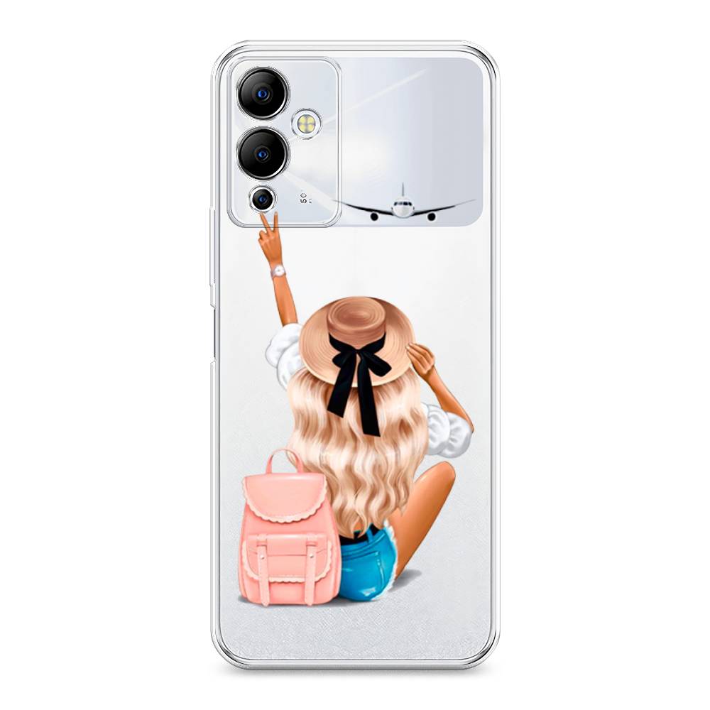 

Чехол Awog на Infinix Note 12i "Автостопом самолетом", 3102050-7