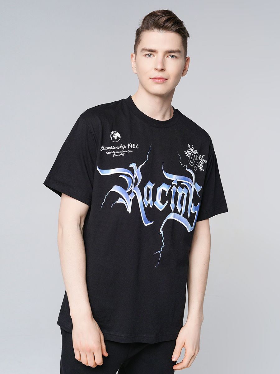 

Футболка мужская ТВОЕ 90596 черная XXL, 90596