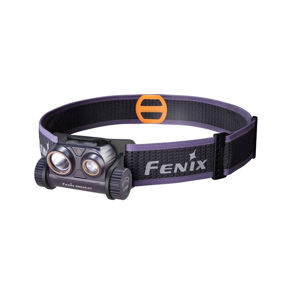 Налобный фонарь Fenix HM65R-DT Dual LED 1500 Lm Dark Purple