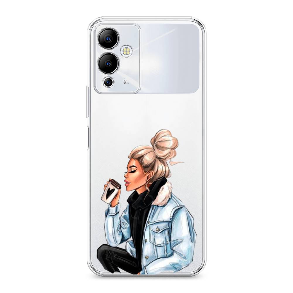 

Чехол Awog на Infinix Note 12i "Cute girl", 3102050-7