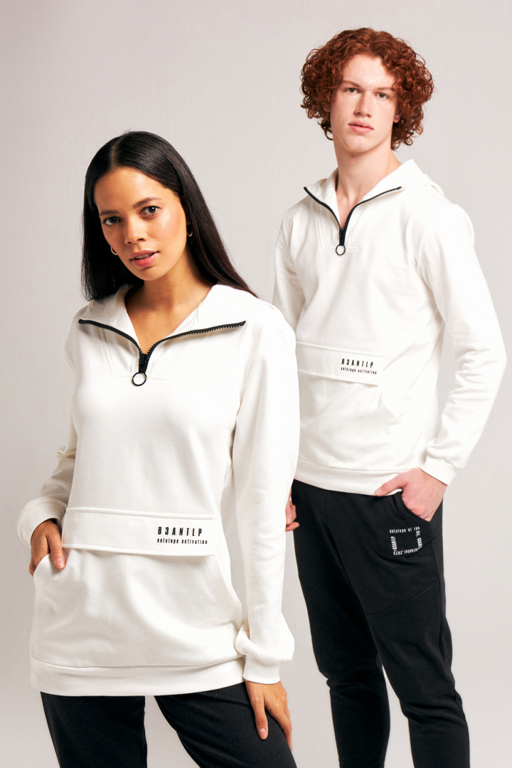 

Толстовка мужская B3ANTLP 167 белая XS (доставка из-за рубежа), 167