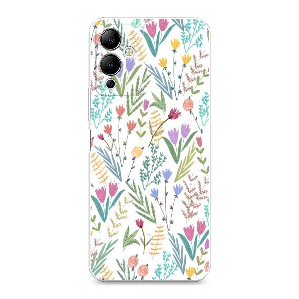 

Чехол Awog на Infinix Note 12i "Полевые цветы рисунок", 3102050-8