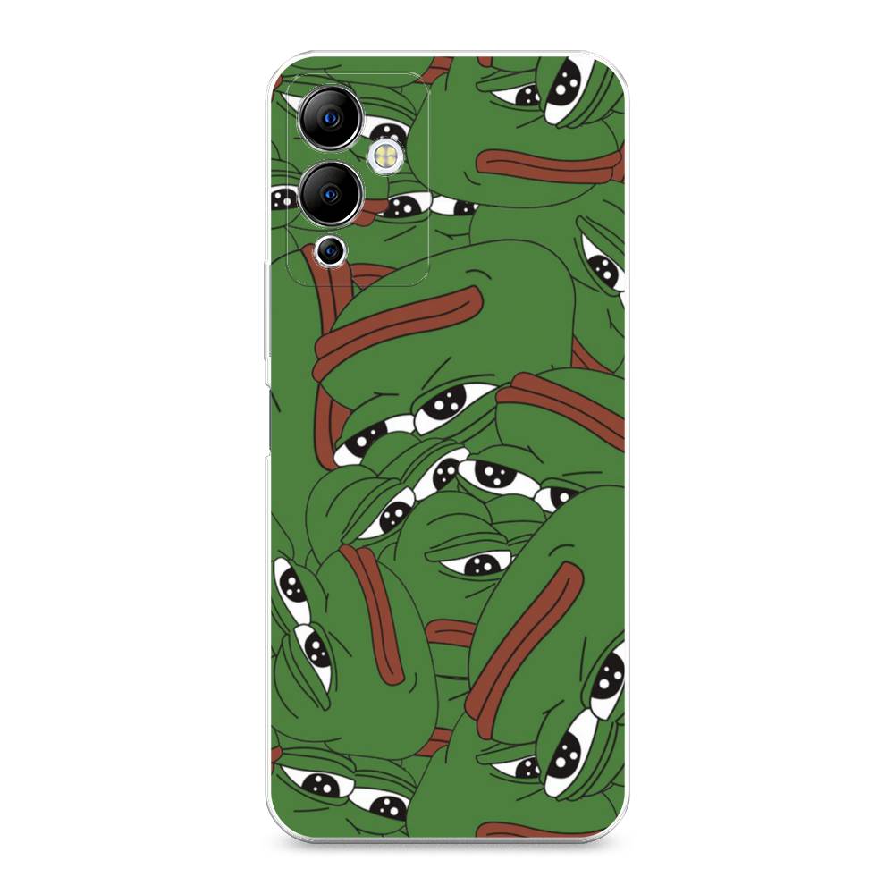 

Чехол Awog на Infinix Note 12i "Печальный frog", 3102050-9