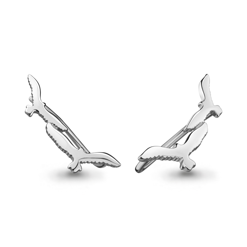 

Серьги из серебра Aquamarine Aquamarine 33752_925_р, 33752_925_р