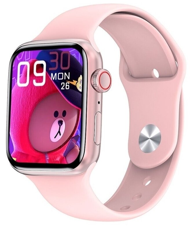 фото Смарт часы kuplace smart watch 7 series m7 pro max, розовый
