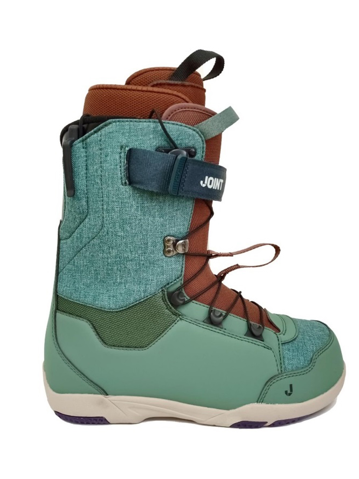 Ботинки для сноуборда Joint  At One's Ease 2023 dark green/brown 25 см