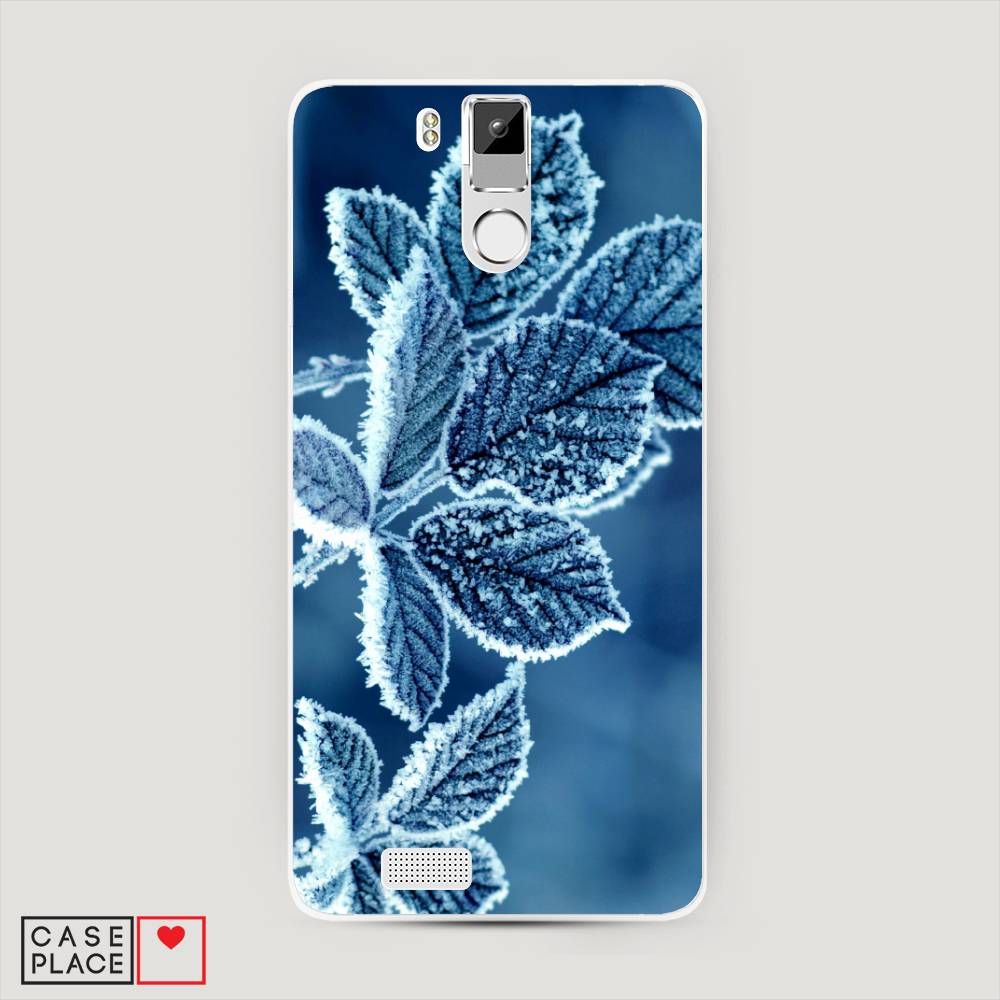 

Чехол на Oukitel K6000 Pro "Зима 6", Голубой;белый, 230150-2