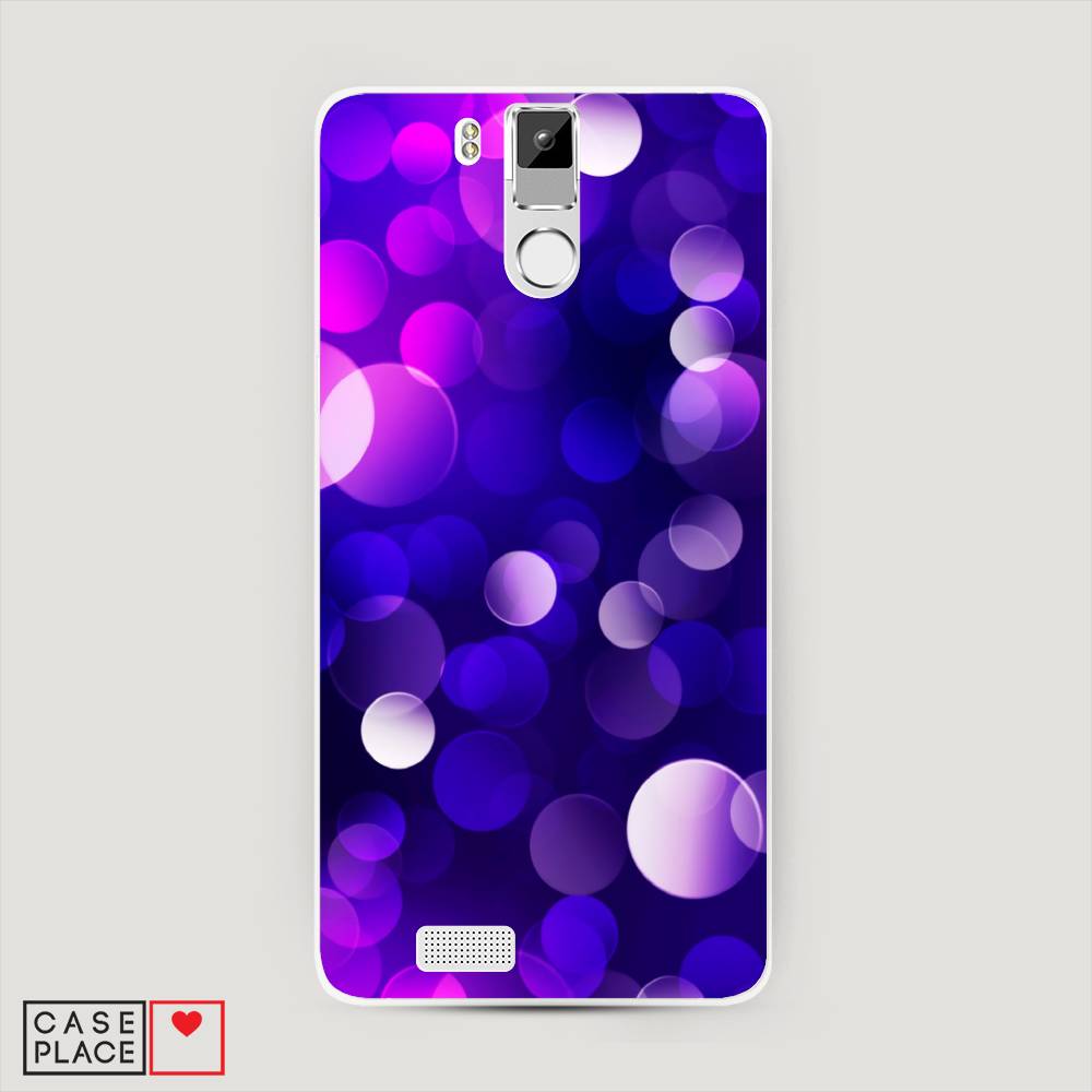 

Чехол на Oukitel K6000 Pro "Абстракция 27", Фиолетовый, 230150-3