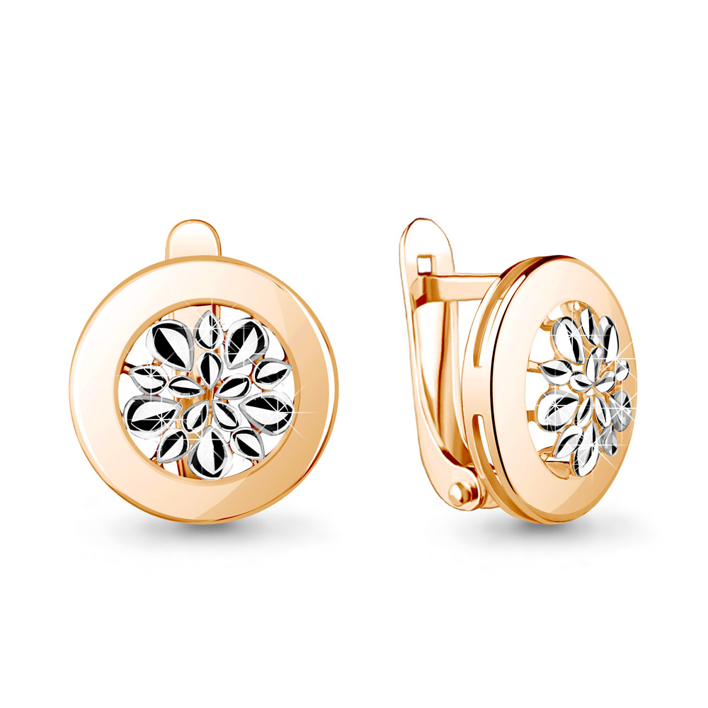 

Серьги из красного золота Aquamarine Aquamarine 33630_585_кз, 33630_585_кз