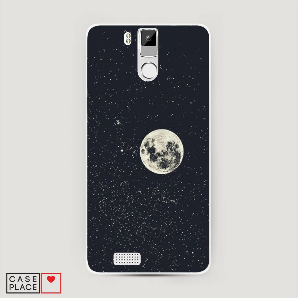 

Чехол на Oukitel K6000 Pro "Полнолуние", Красный, 230150-2