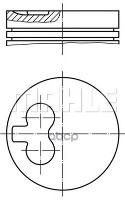 

Поршень в комплекте Mahle/Knecht 0298200