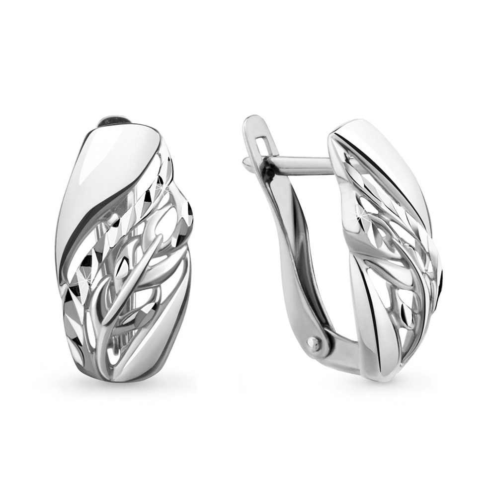 

Серьги из серебра Aquamarine Aquamarine 33594_925_р, 33594_925_р