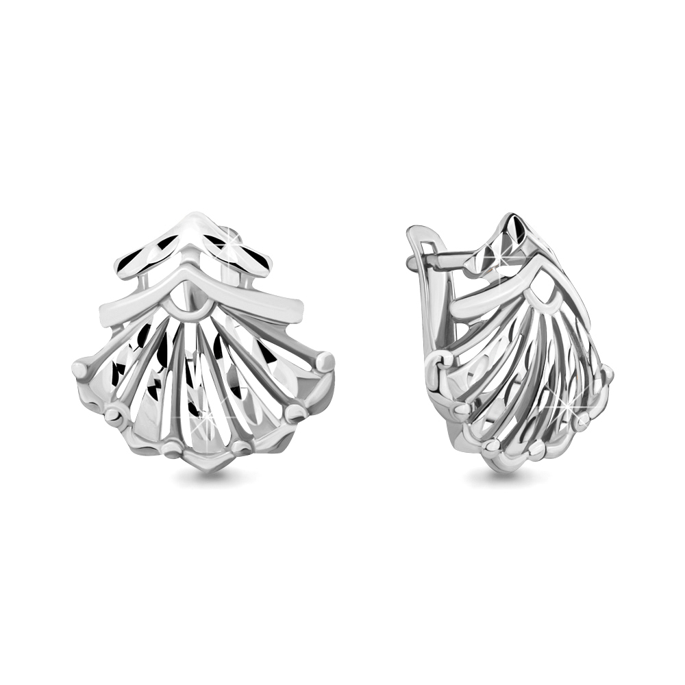 

Серьги из серебра Aquamarine Aquamarine 33592_925_р, 33592_925_р