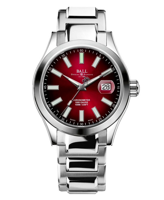 фото Наручные часы мужские ball marvelight chronometer серебристые