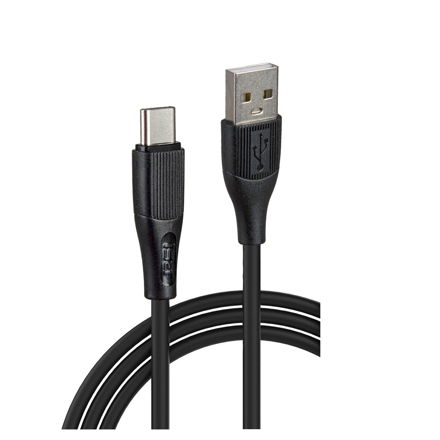 Кабель USB Type-C 1m 5V 2A X6 ISA черный (IS111883)