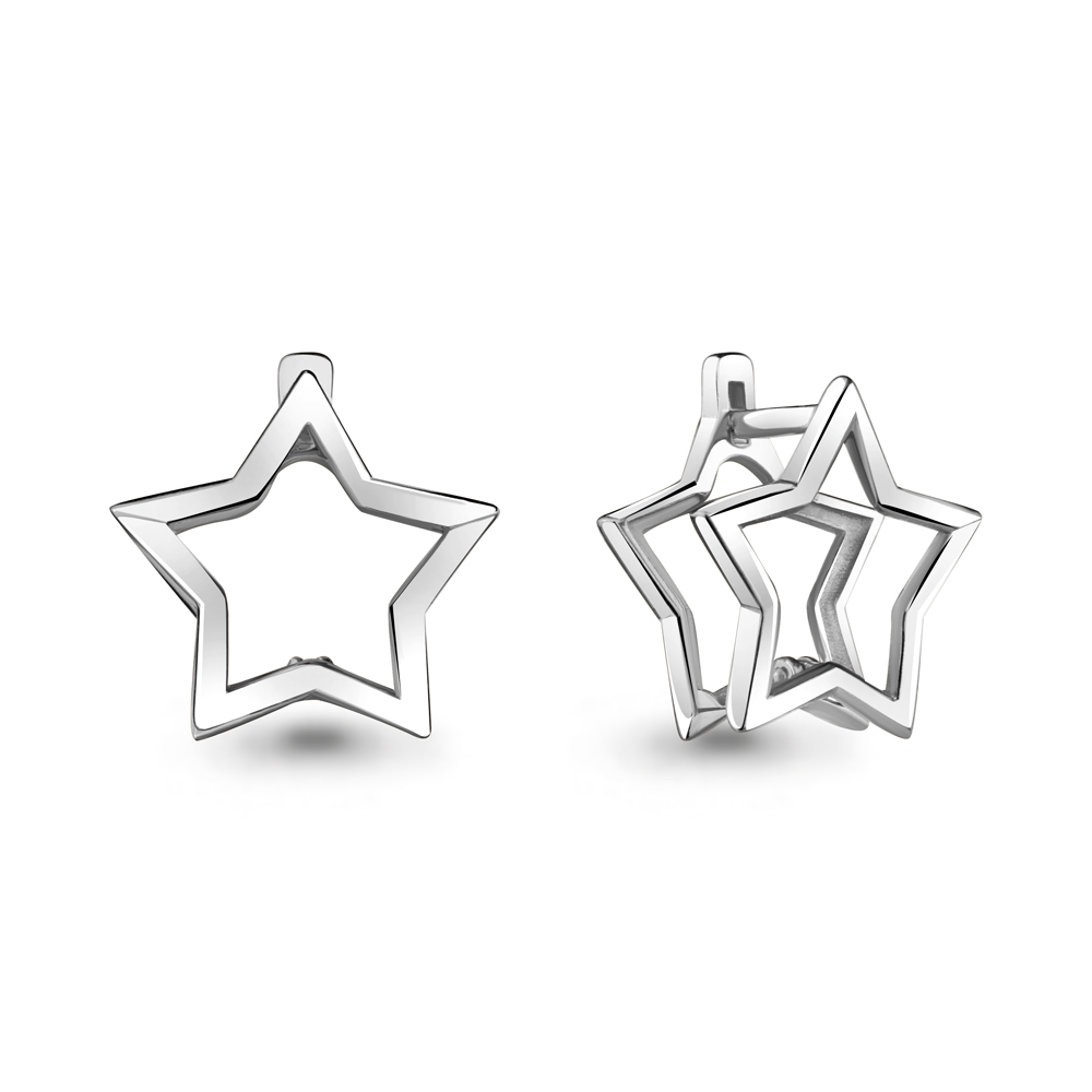 

Серьги из серебра Aquamarine Aquamarine 33441_925_р, 33441_925_р