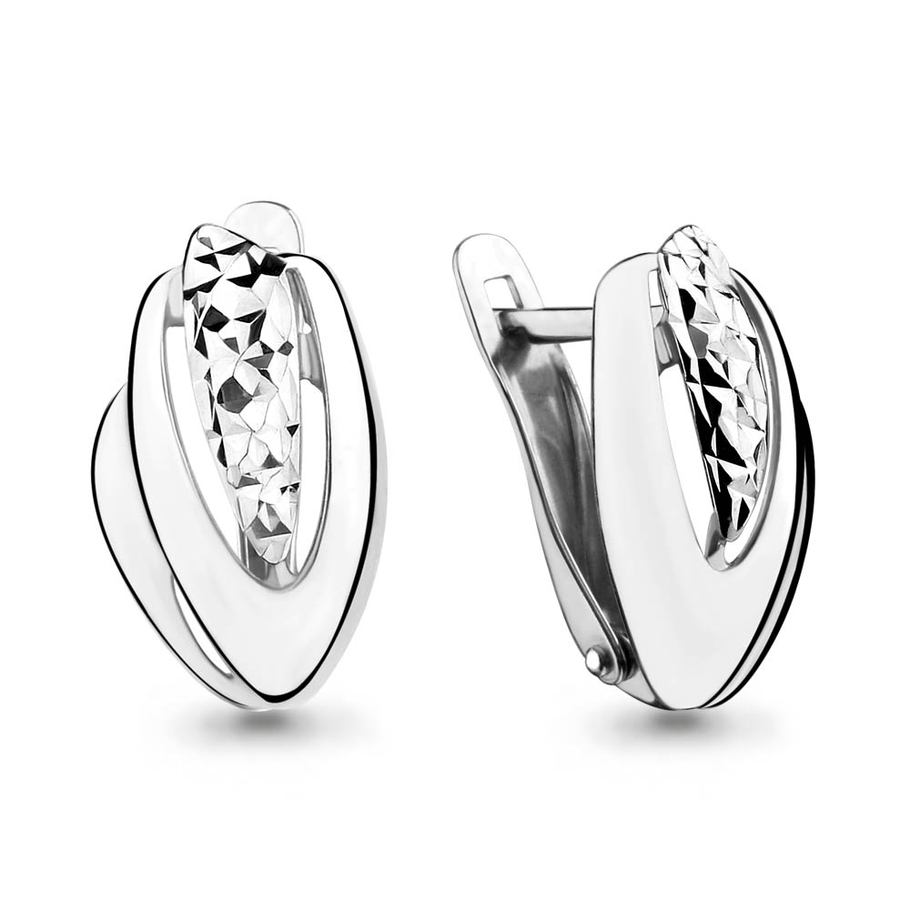 

Серьги из серебра Aquamarine Aquamarine 33398_925_р, 33398_925_р