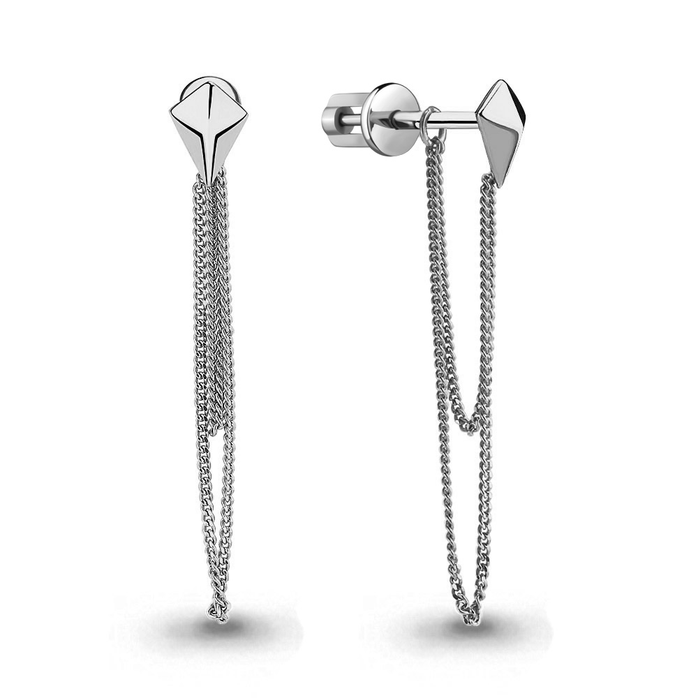 

Серьги из серебра Aquamarine Aquamarine 33359_925_р, 33359_925_р