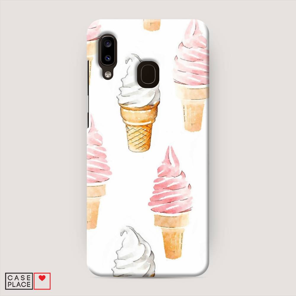 

Пластиковый чехол "Нарисованное мороженое" на Samsung Galaxy A30, 27520-7