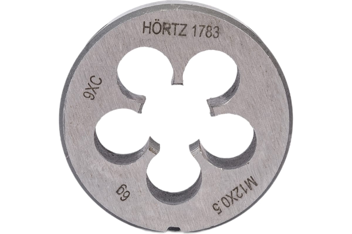 

Плашка М 12 х0.5 9ХС HORTZ 204019