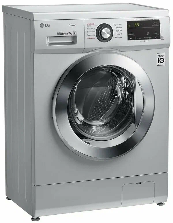 

Стиральная машина LG F2J3HS4L серебристая, F2J3HS4L