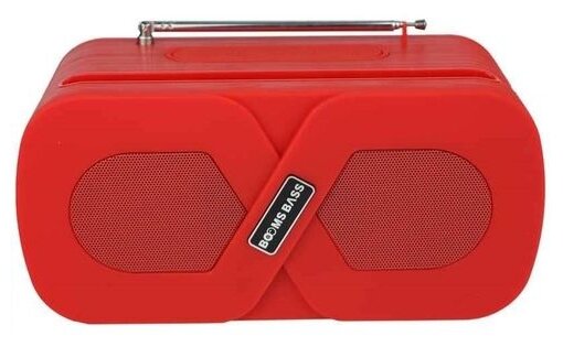 

Портативная колонка Booms Bass Red (BOOMS-BASS-L2-красный)