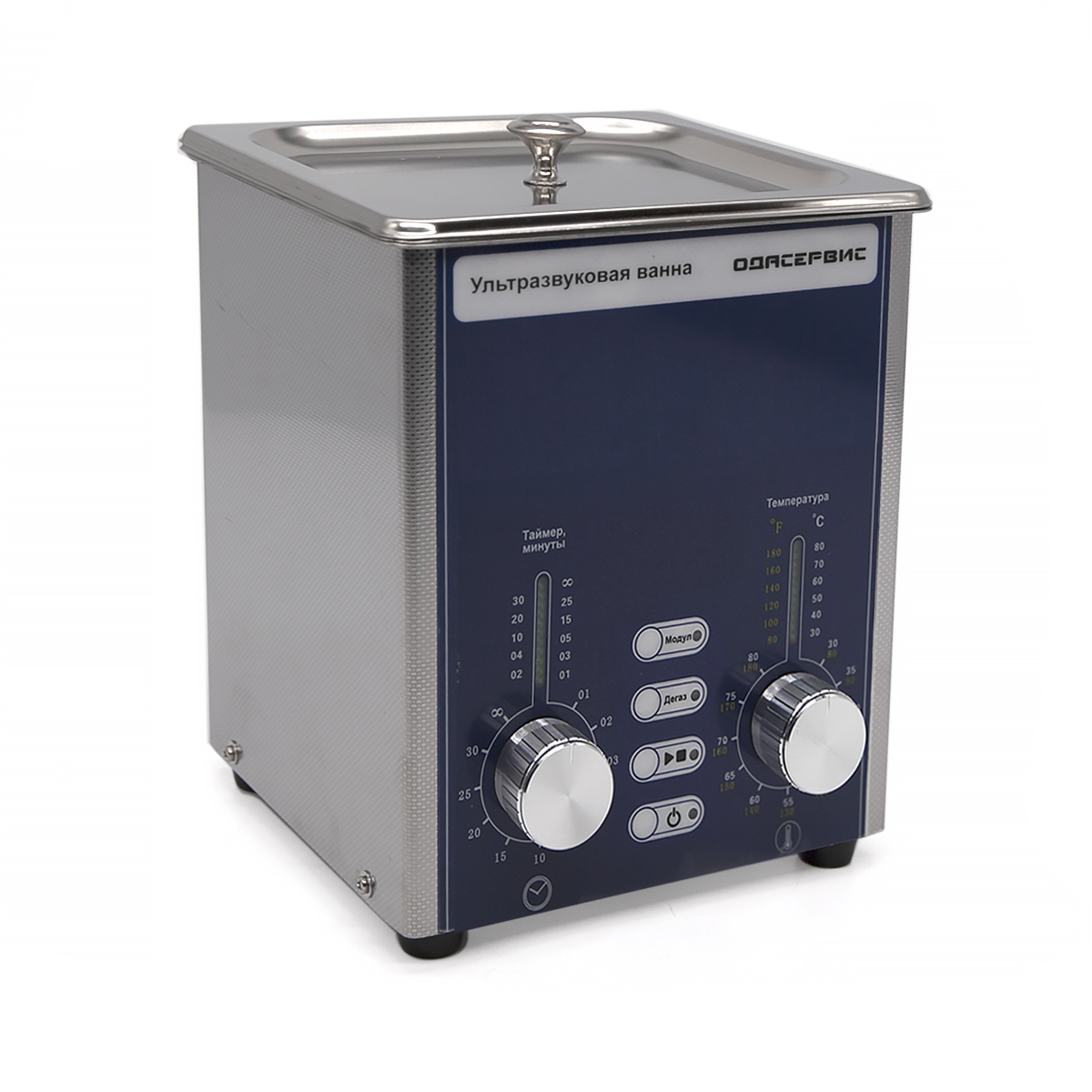 УЗ ванна с аналоговым управлением, дегазацией и модуляцией ОДА Сервис ODA-DS20 2 л