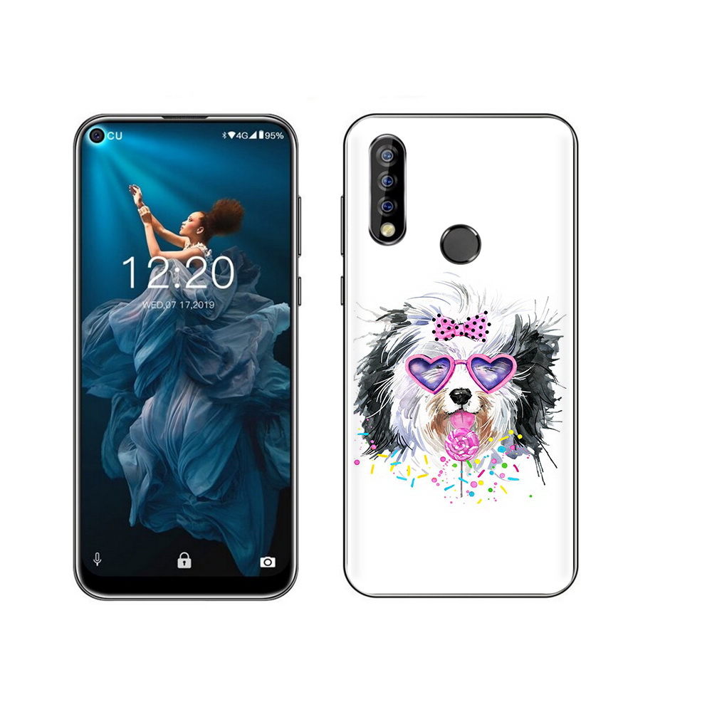 

Чехол MyPads Tocco для Oukitel C17 Pro пушистик, Прозрачный, Tocco