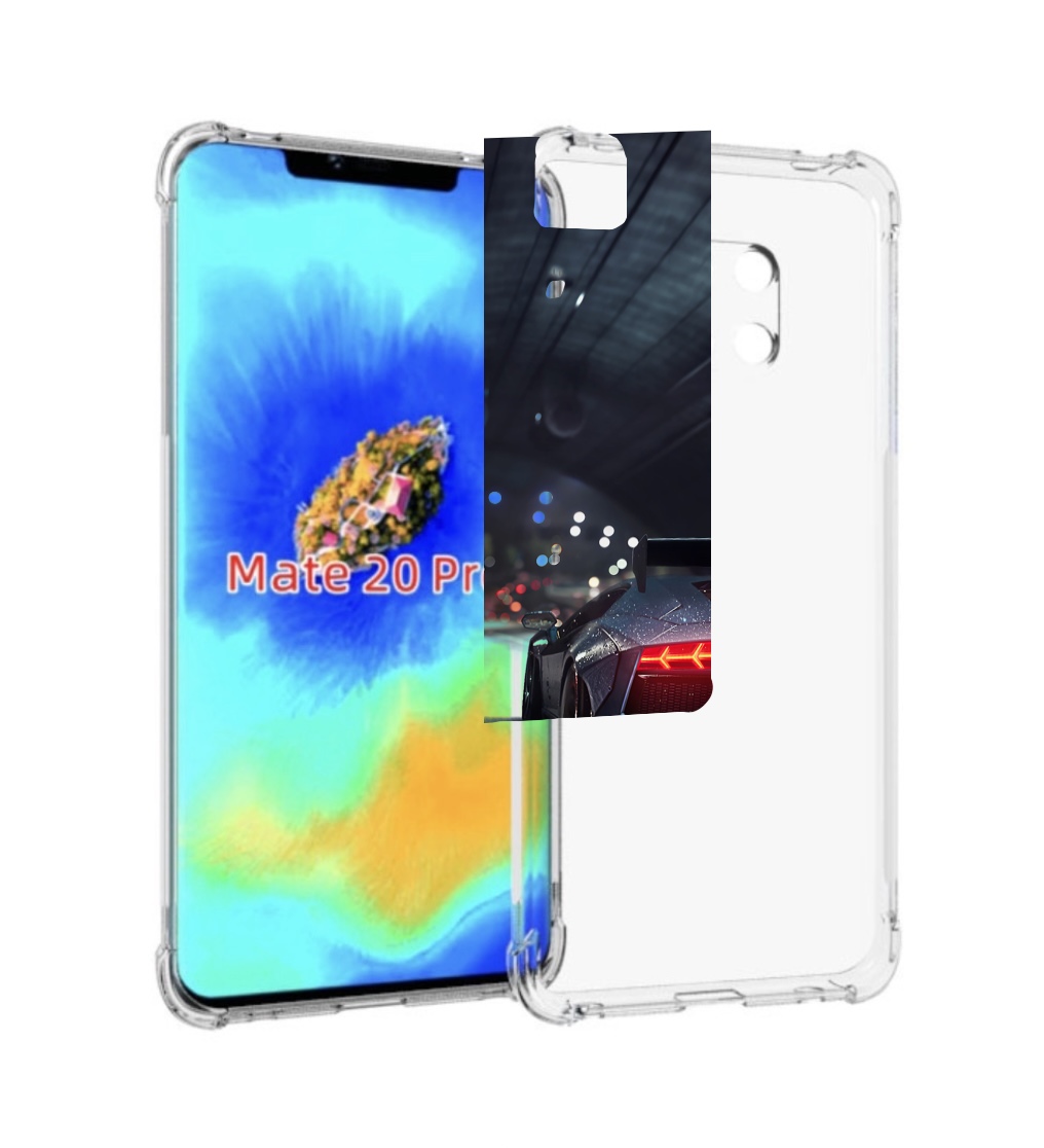 

Чехол MyPads Ламба мужской для Huawei Mate 20 Pro/Mate 20 RS 6.39, Прозрачный, Tocco