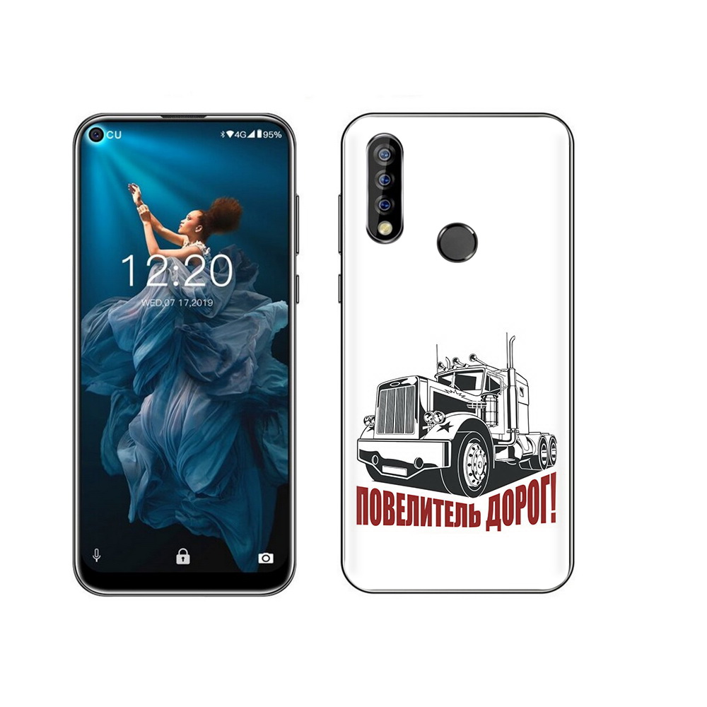 

Чехол MyPads Tocco для Oukitel C17 Pro повелитель дорог, Прозрачный, Tocco