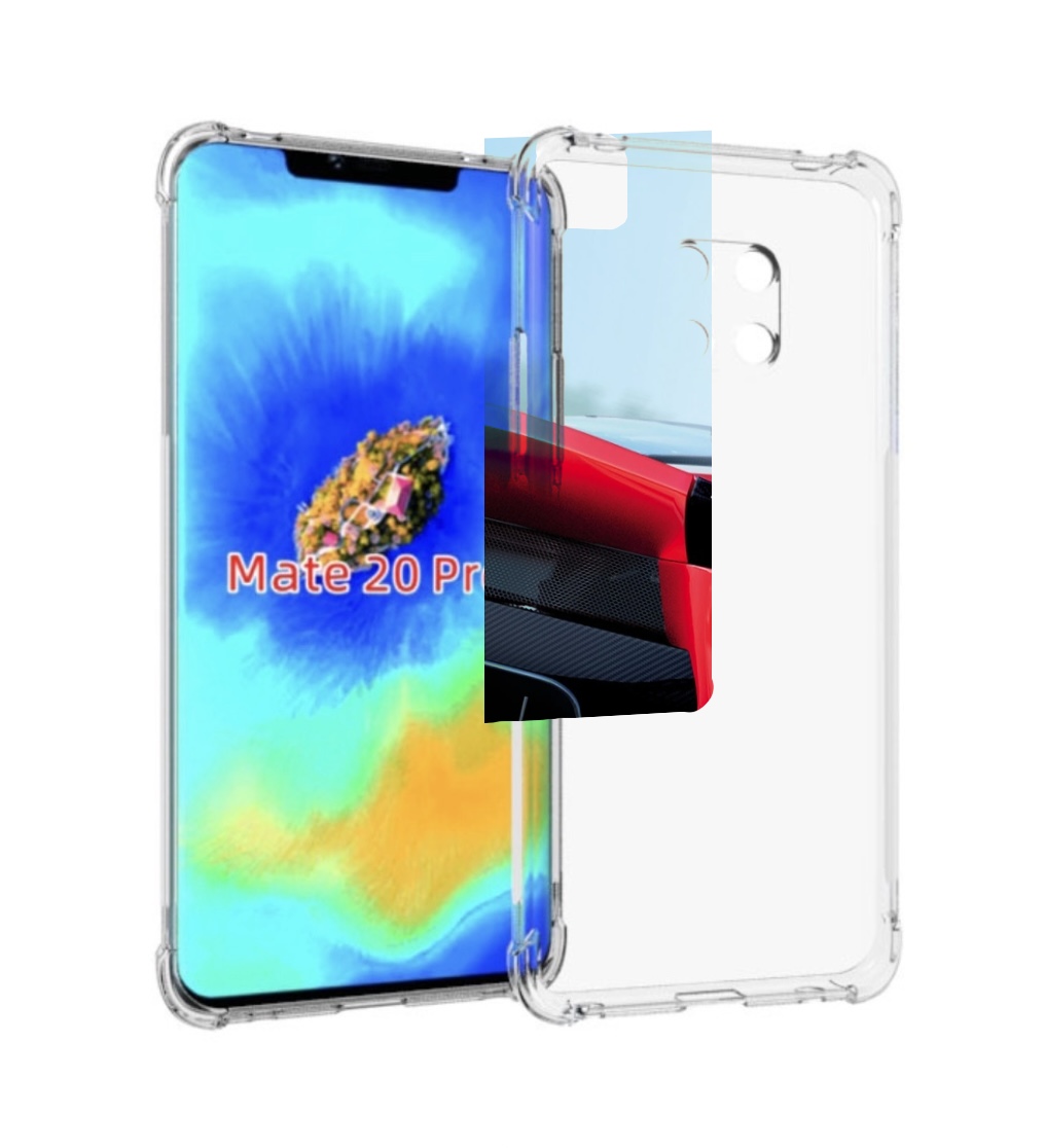 

Чехол MyPads Крыло-машины мужской для Huawei Mate 20 Pro/Mate 20 RS 6.39, Прозрачный, Tocco