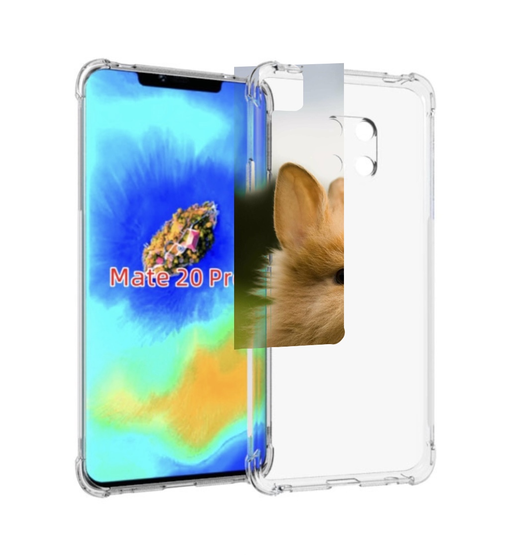 

Чехол MyPads Кролик для Huawei Mate 20 Pro/Mate 20 RS 6.39, Прозрачный, Tocco