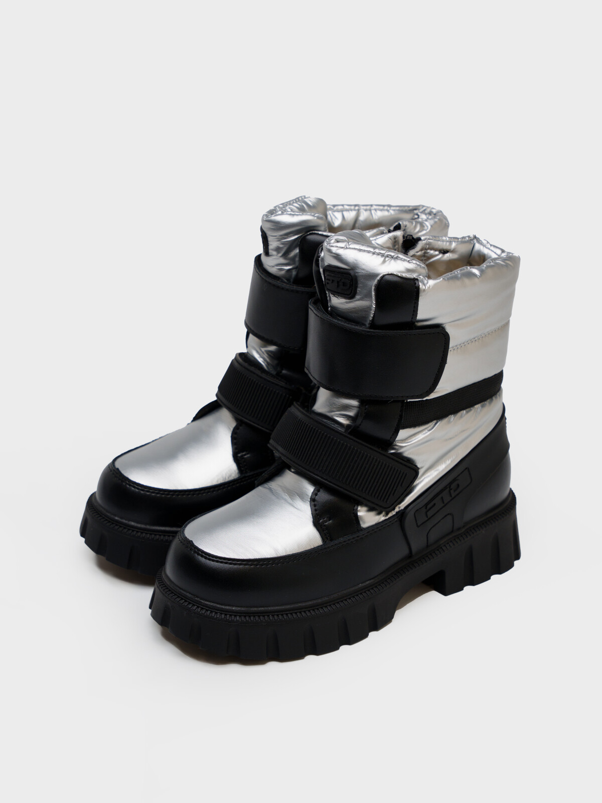 

Ботинки PlayToday 32421994, серебряный, черный, 34, 32421994