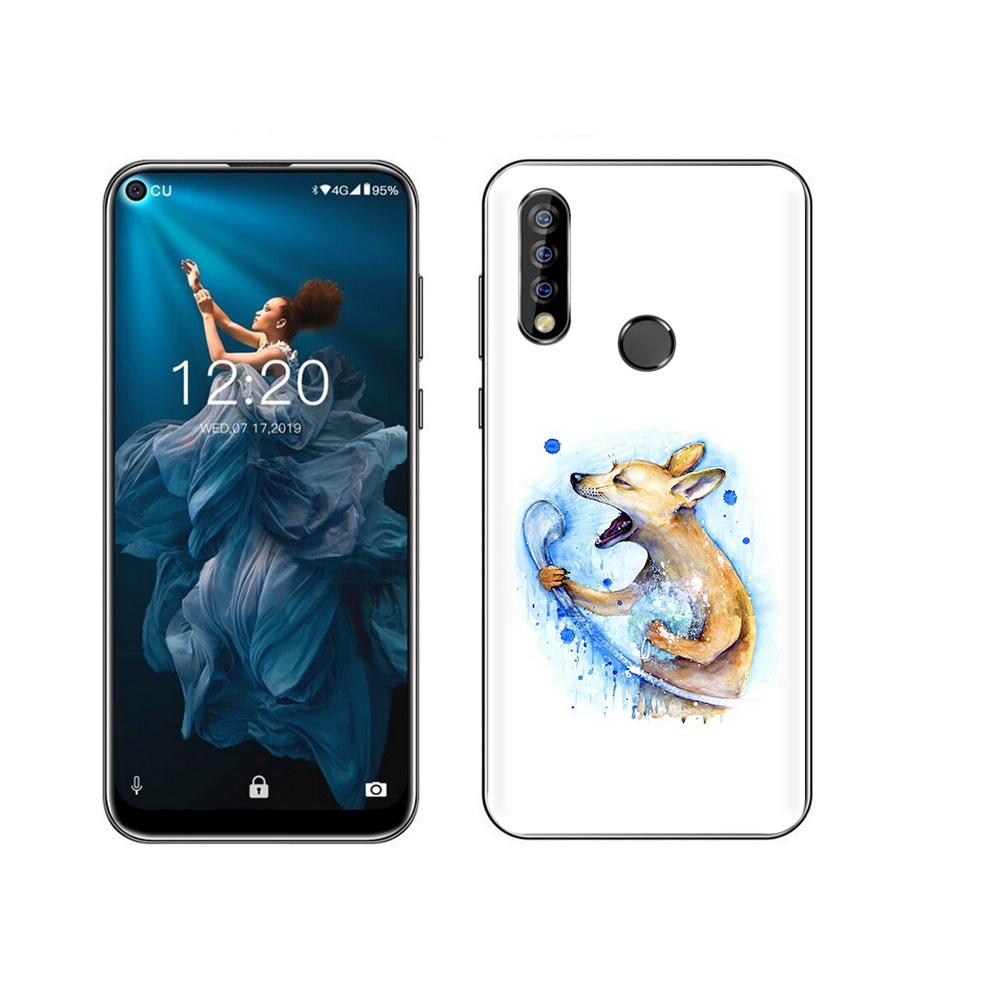 

Чехол MyPads Tocco для Oukitel C17 Pro пение в душе, Прозрачный, Tocco