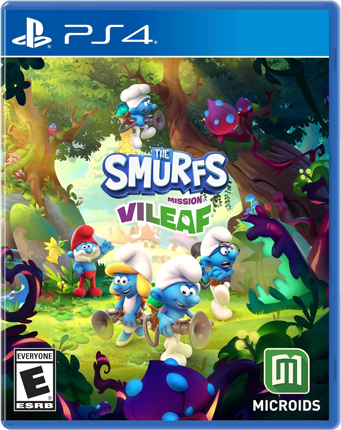 Игра The Smurfs Mission Vileaf (PlayStation 4, русские субтитры)